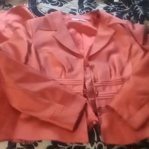 Kay Unger Skirt Suit w rhinestone buttons